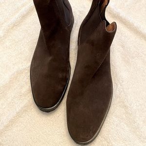 New Republic Brown Suede Chelsea Boots